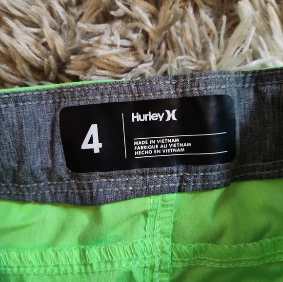 Hurley Swim Hurley Neon Green Board Shorts Poshmark